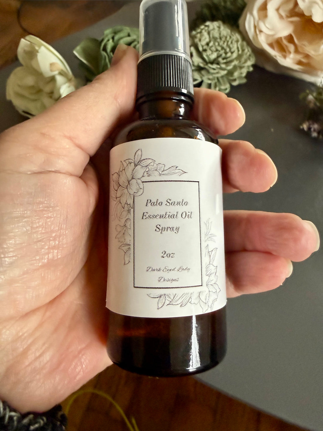 Palo Santo Essential Oil Room Spray.
