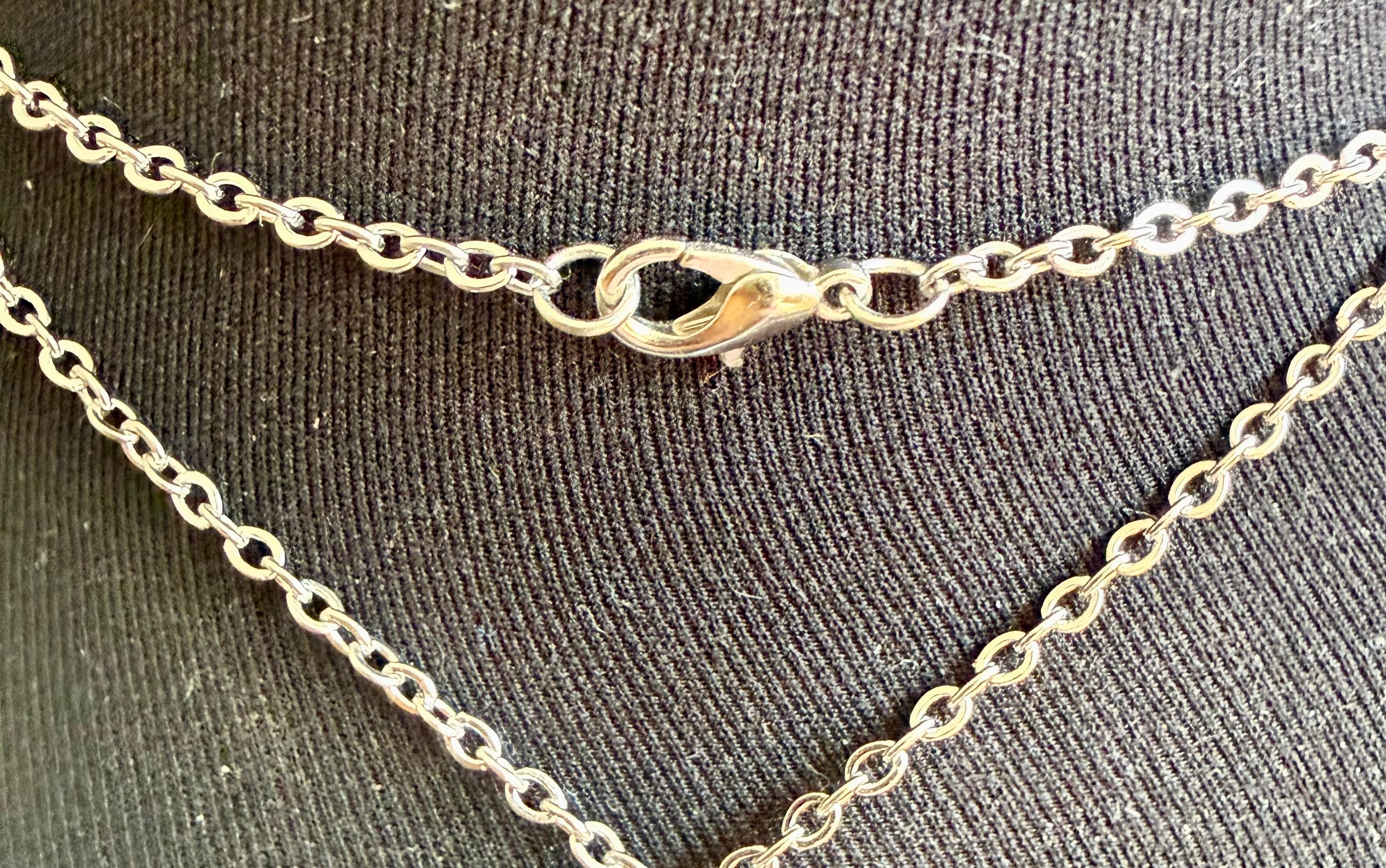 Lilith Sigil Talisman Necklace with Garnet, Obsidian, and Rose Quartz Gemstones