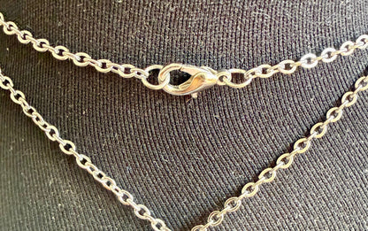 Lilith Sigil Talisman Necklace with Garnet, Obsidian, and Rose Quartz Gemstones