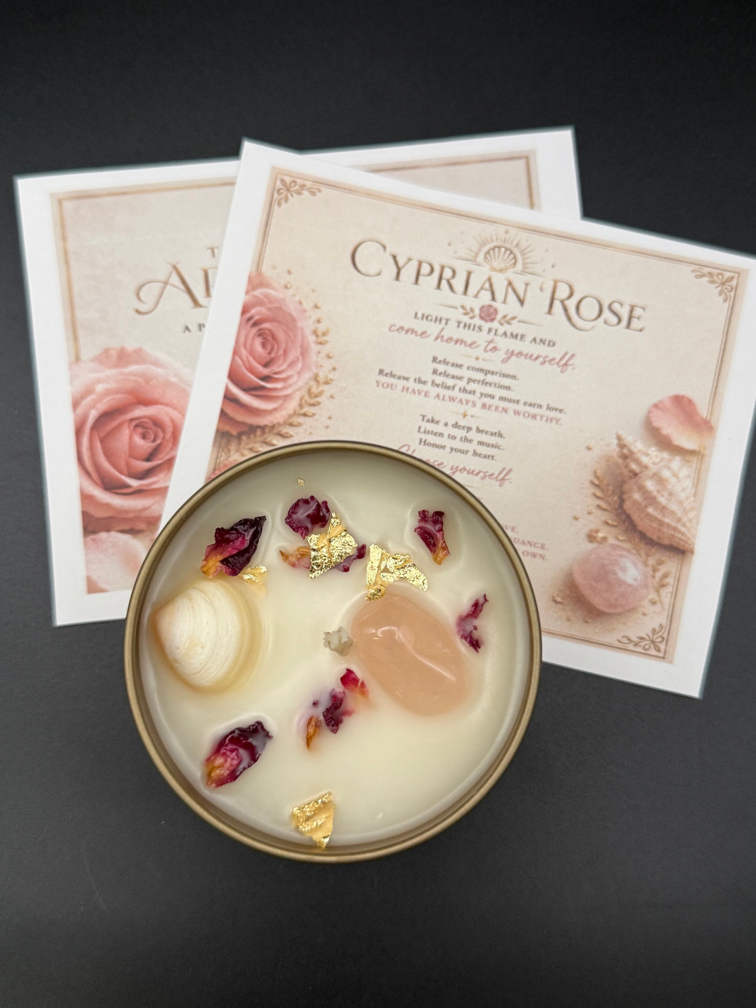 Cyprian Rose Ritual Candle
