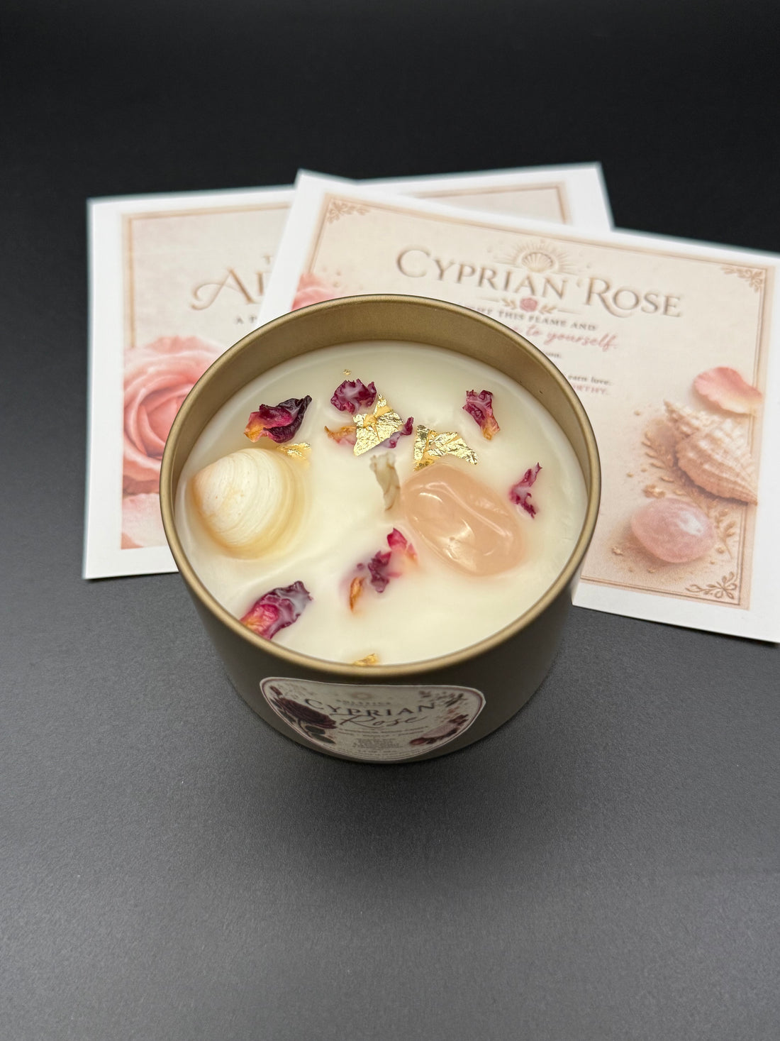 Cyprian Rose Ritual Candle