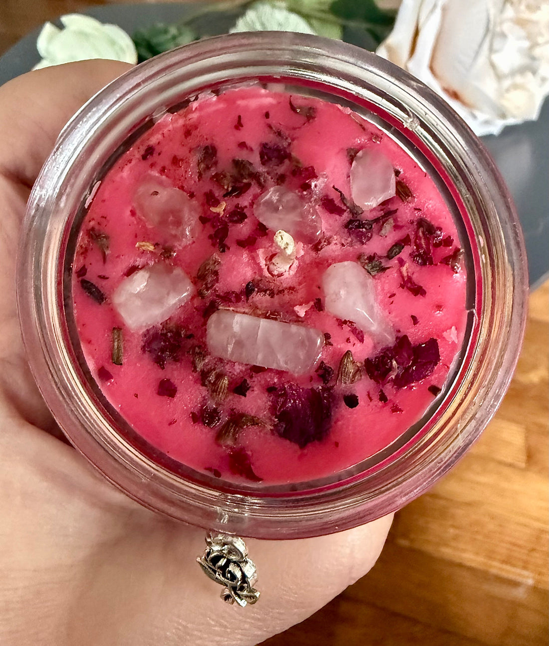 Love Ritual Soy Candle with Black Raspberry Vanilla Fragrance