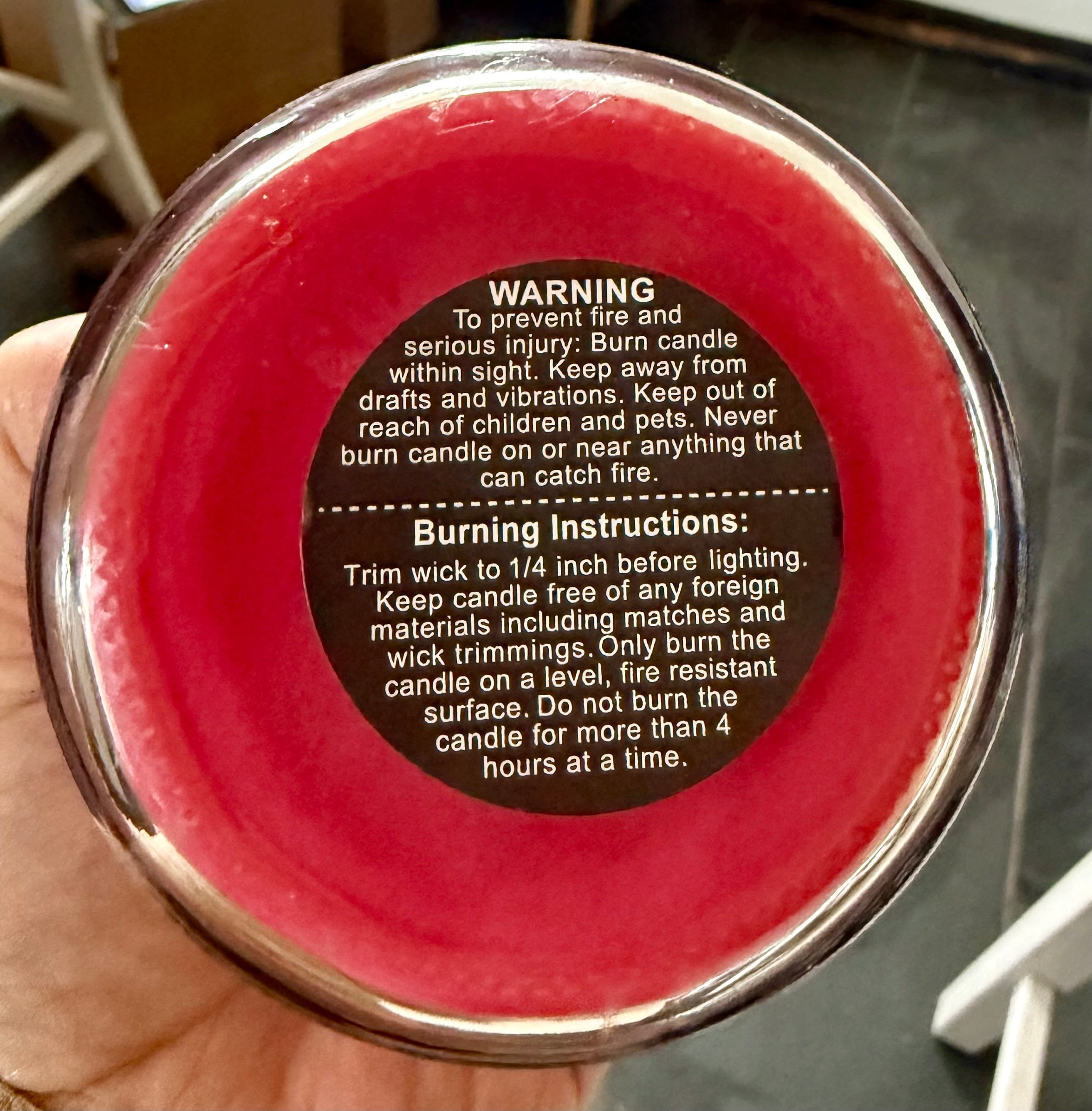 Love Ritual Soy Candle with Black Raspberry Vanilla Fragrance