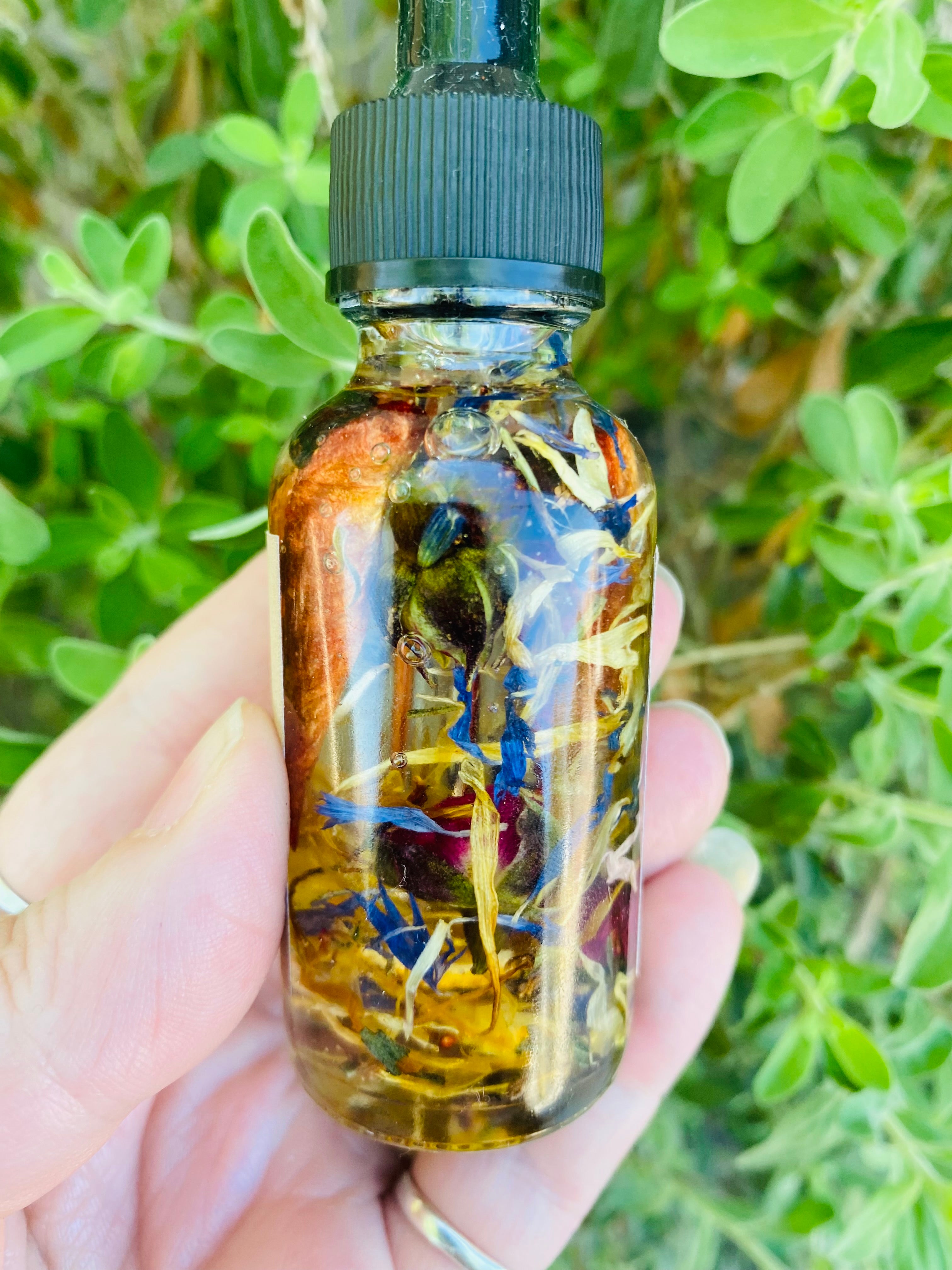 Colors of love ritual oil Rainbow harmony Intention, anointing