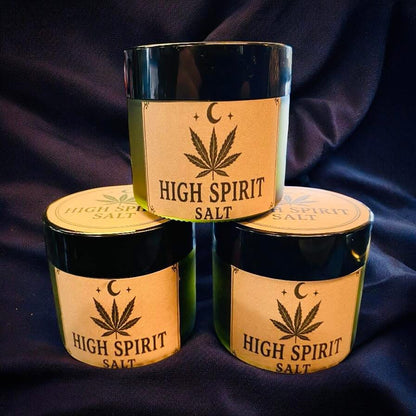 High spirit black ritual salt