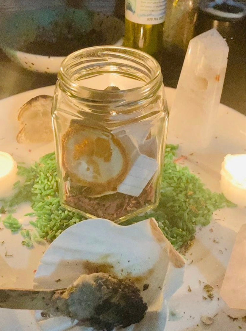 Community abundance jar spell working