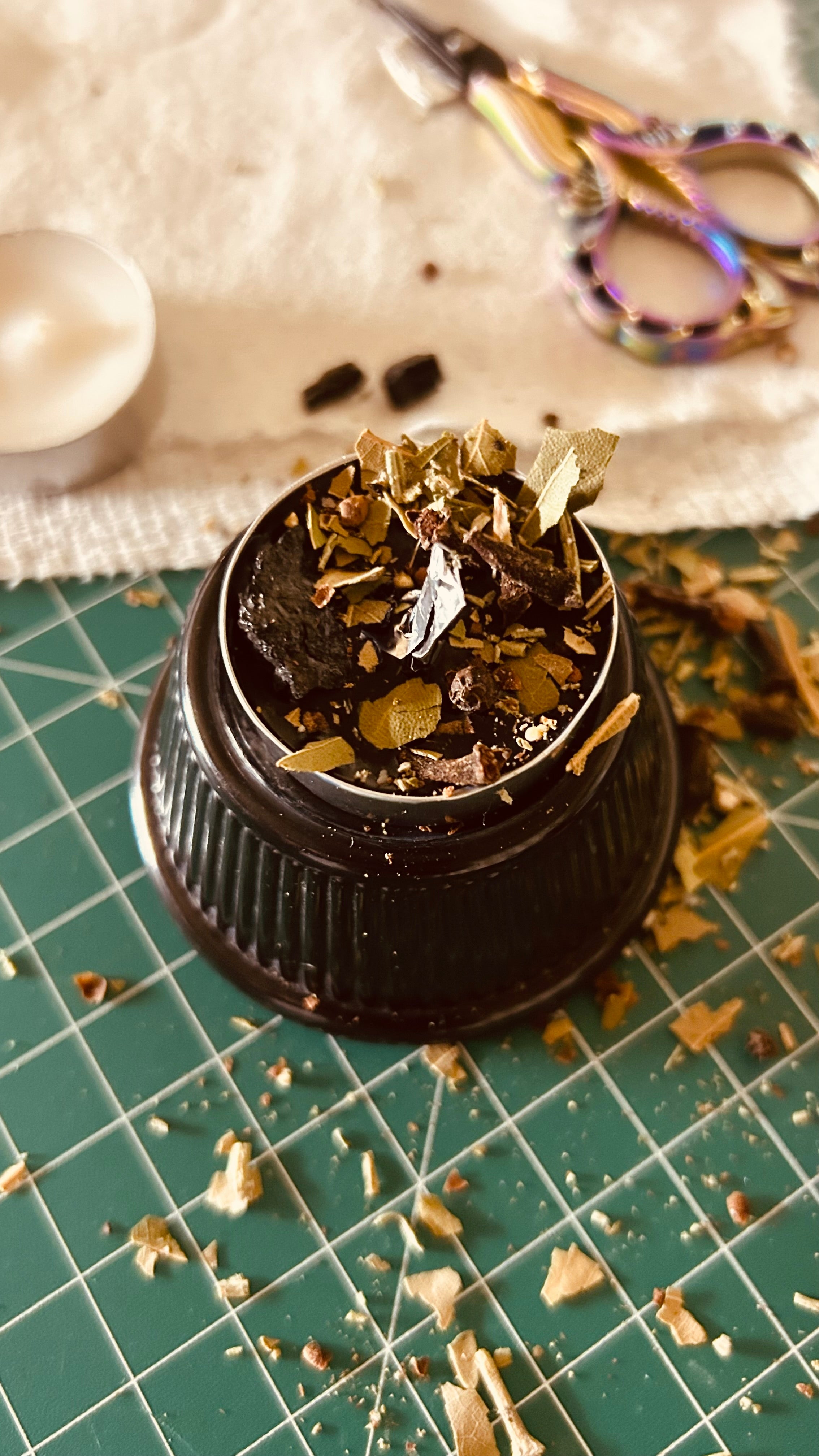 Sentinel Shield Protection Spell Tea-light – Witchsey Marketplace