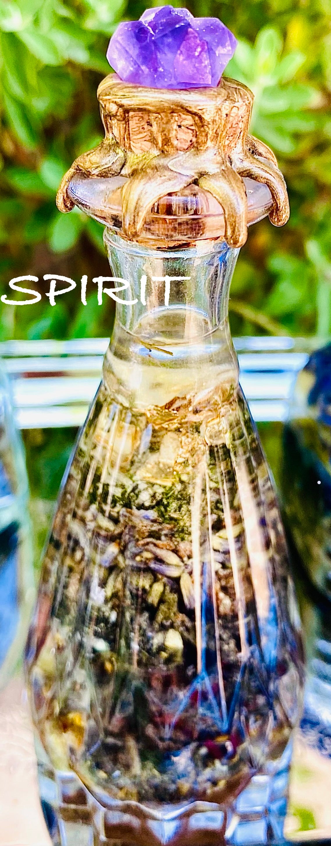 Elemental pentacle corners jars bottles