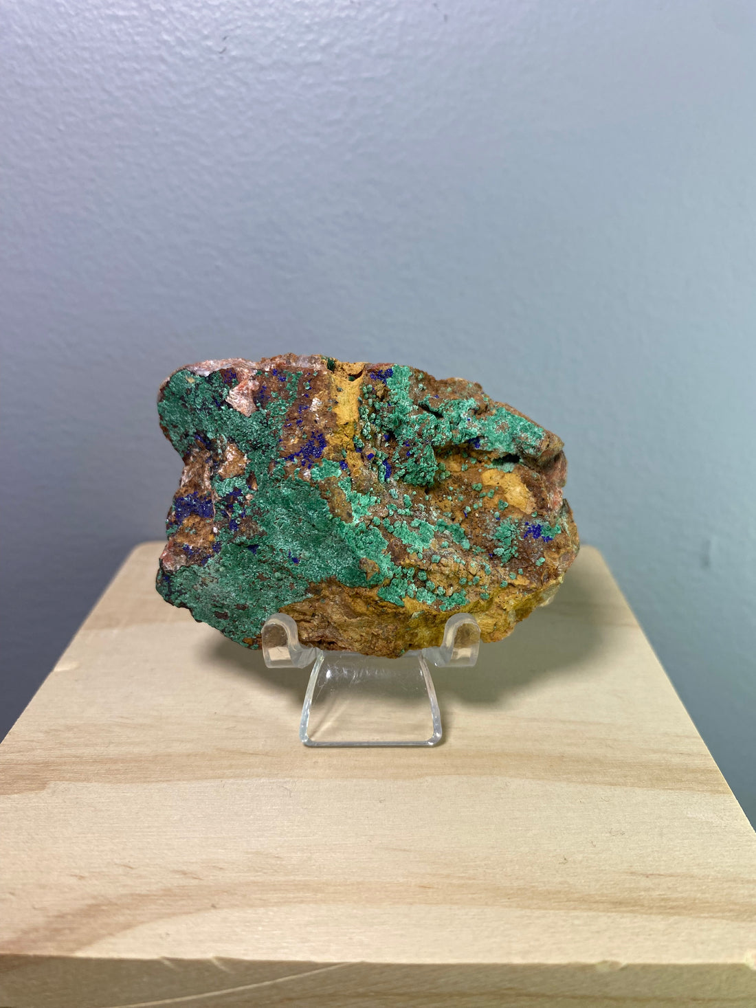 Azurite X Malachite Specimen