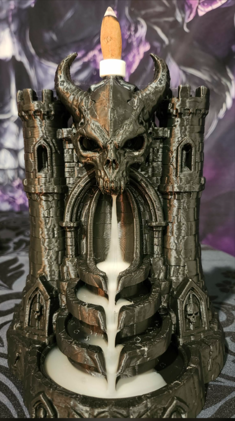 3D Printed Backflow Incense Burner - The Demon Guardian