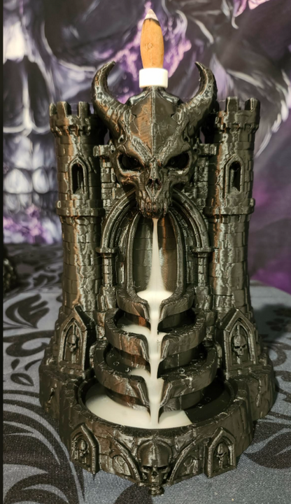 3D Printed Backflow Incense Burner - The Demon Guardian