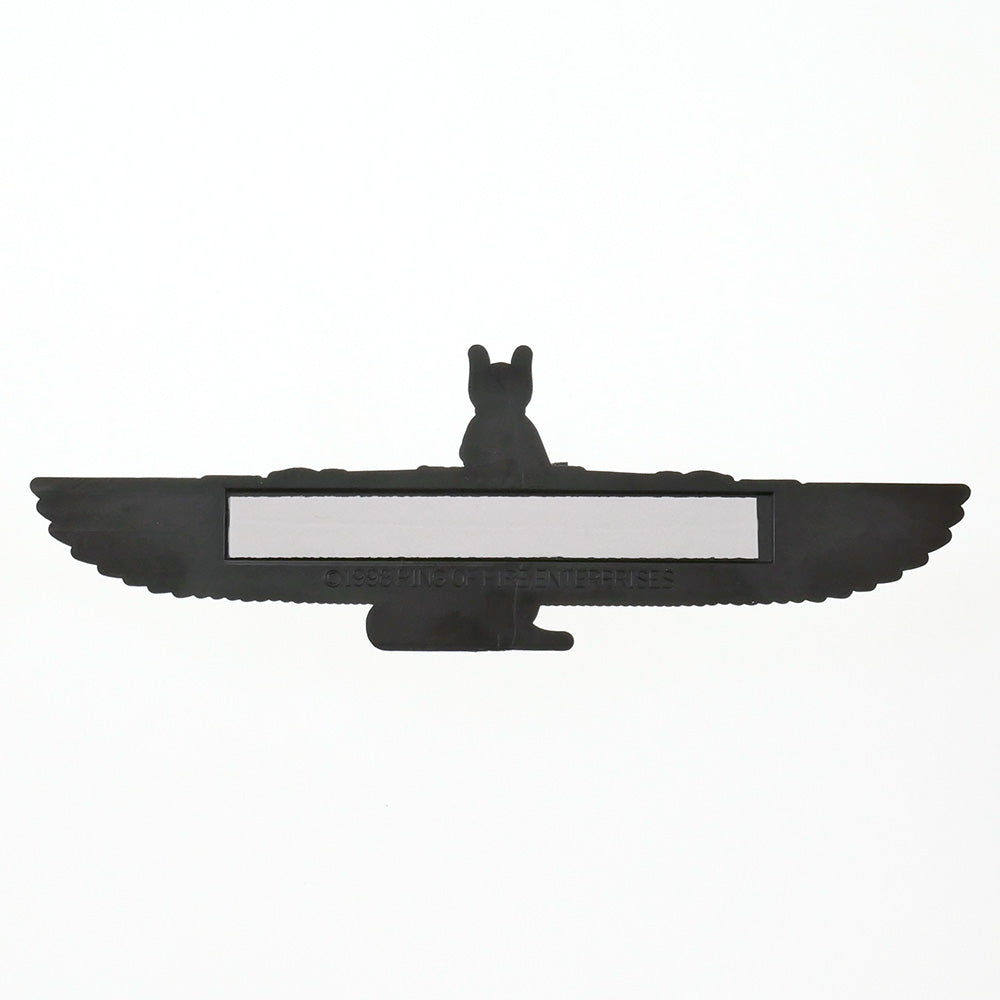 Winged Isis Goddess 3D Chrome-plated Emblem/Talisman