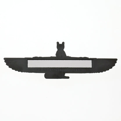 Winged Isis Goddess 3D Chrome-plated Emblem/Talisman