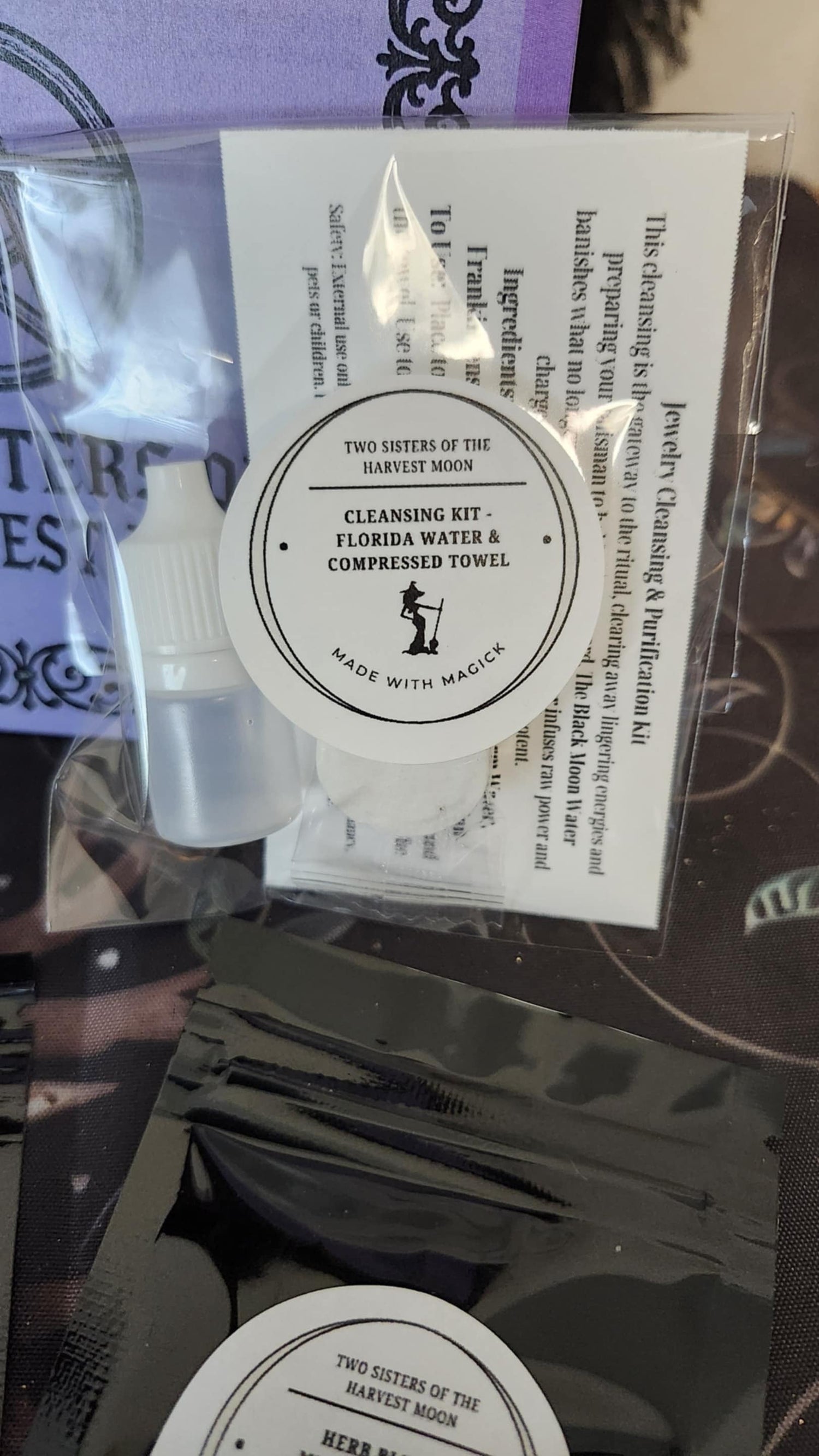 Protection Ward Jewelry Ritual Kit — Full Kit with Necklace Included