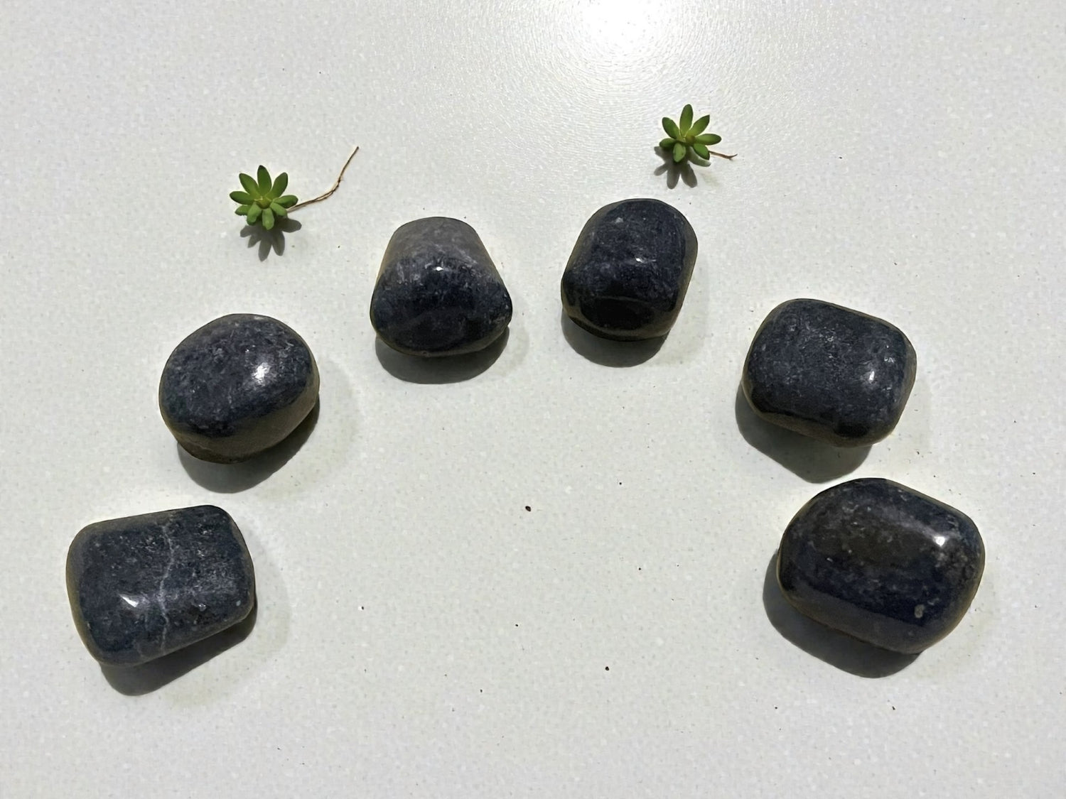 Kyanite tumbles