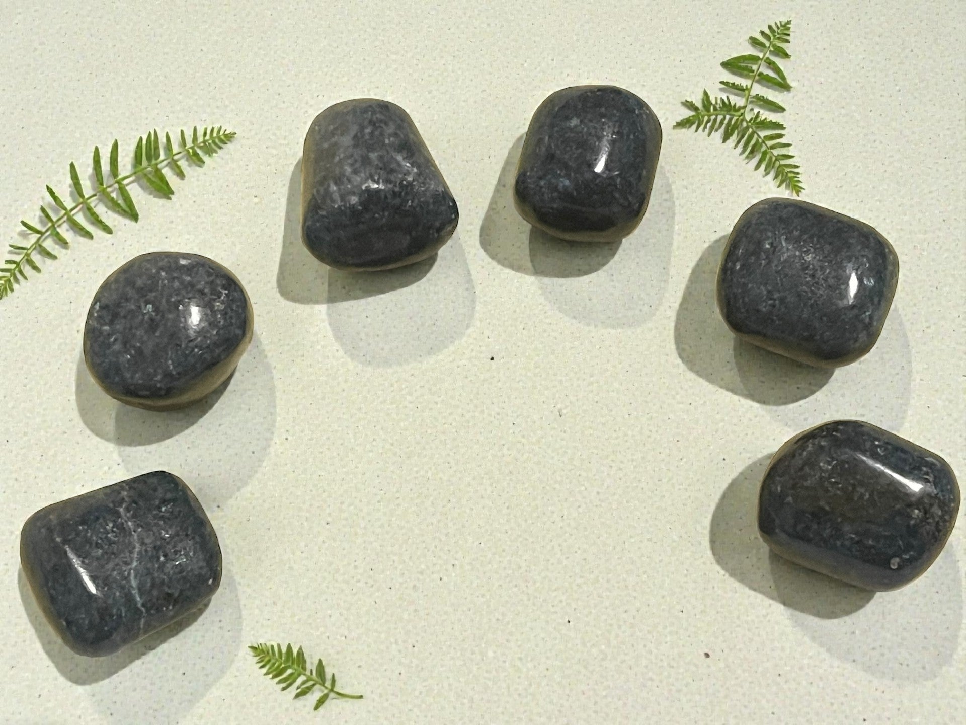 Kyanite tumbles