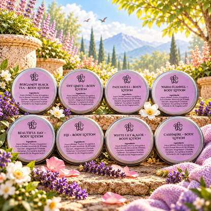 Handcrafted Body Lotion Samples