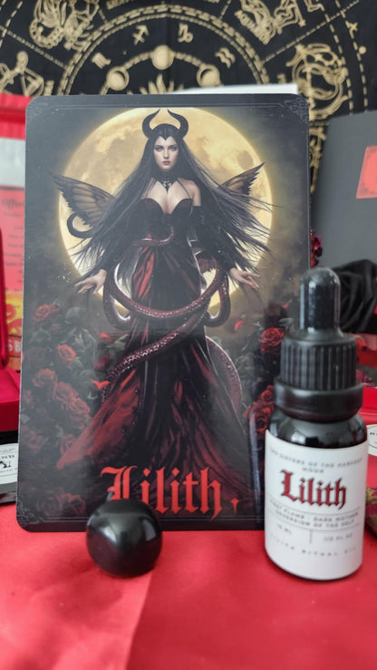 Lilith Ritual Devotional Box – Sovereignty, Shadow Work &amp; the Unbound Feminine