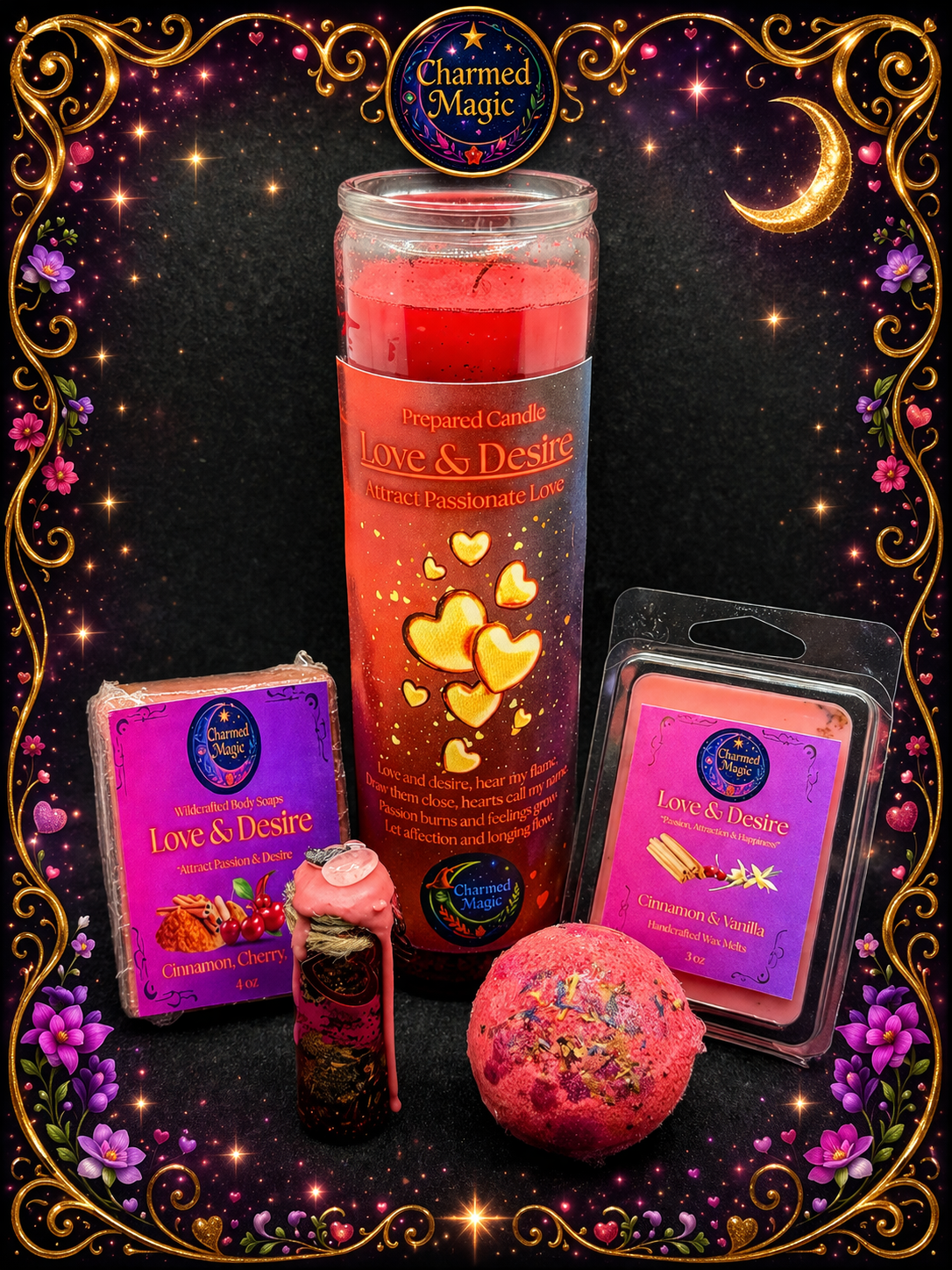 LOVE &amp; DESIRE — ATTRACTION RITUAL BUNDLE