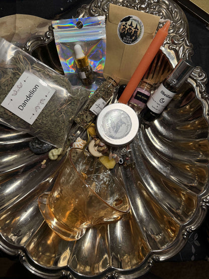 Witchcraft Confetti Scoop: Crystals, Charms, Herbs &amp; More