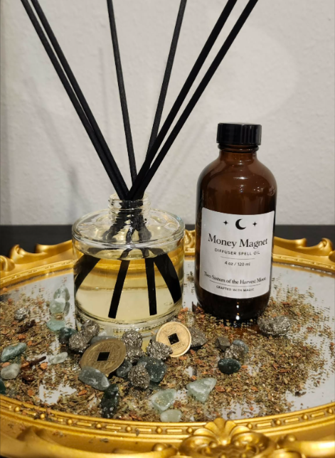 Money Magnet Reed Diffuser Spell Oils
