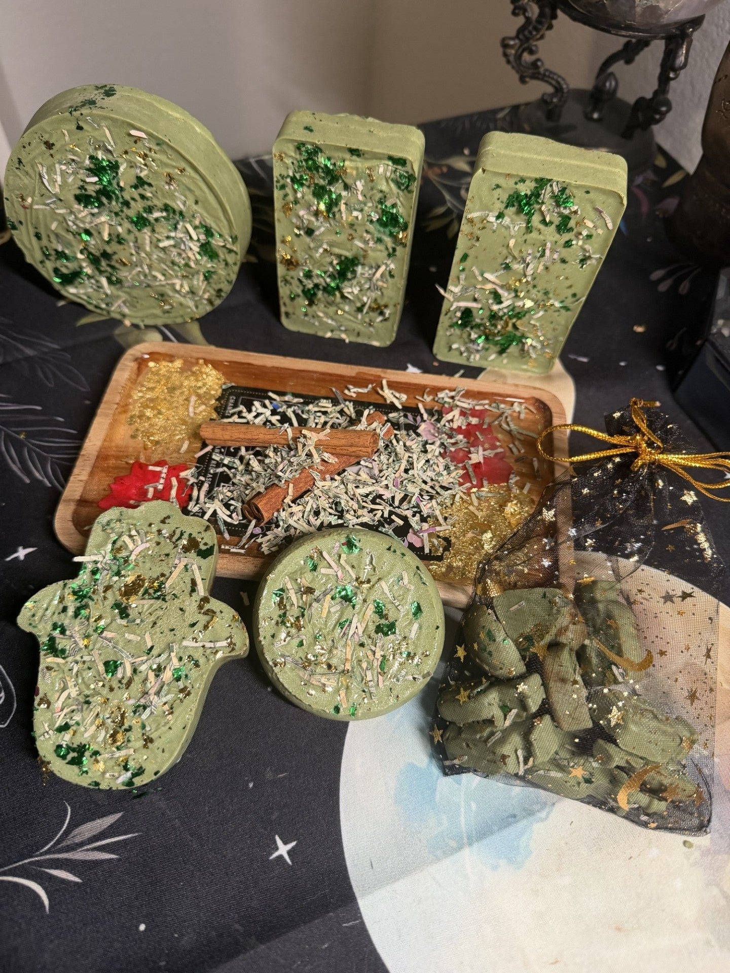 🧪 Money Manifestation Mini Potion Bottle Goat Milk Soaps ✨
