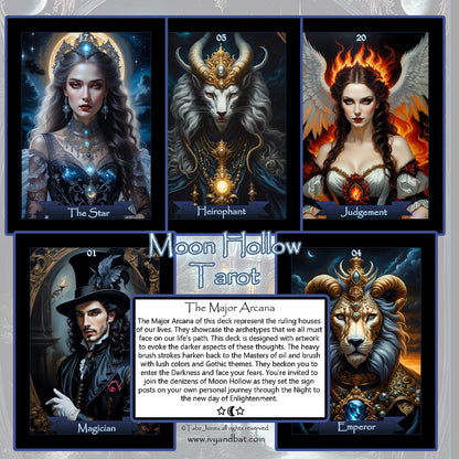 Moon Hallow Gothic Tarot Deck