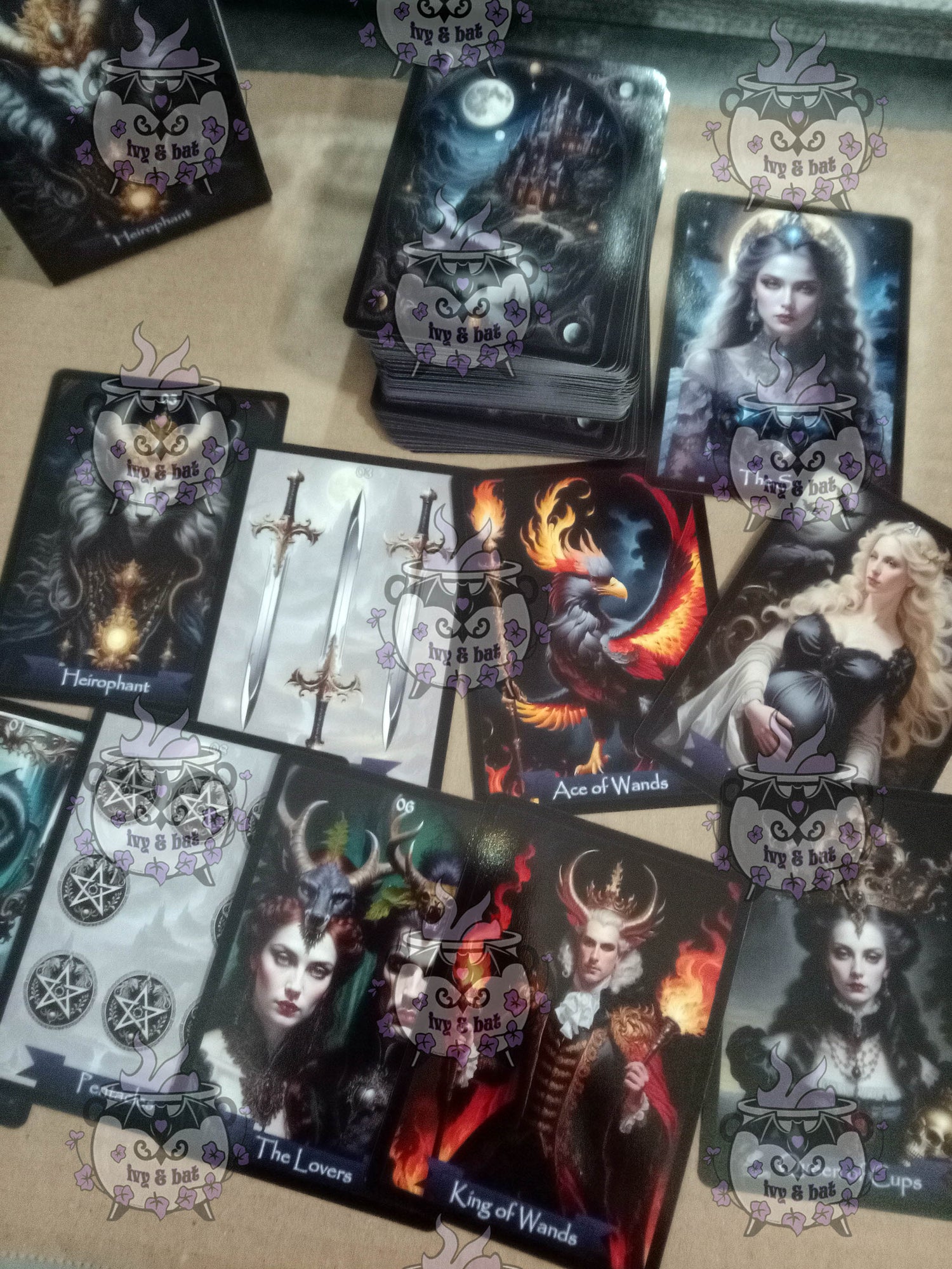 Moon Hallow Gothic Tarot Deck