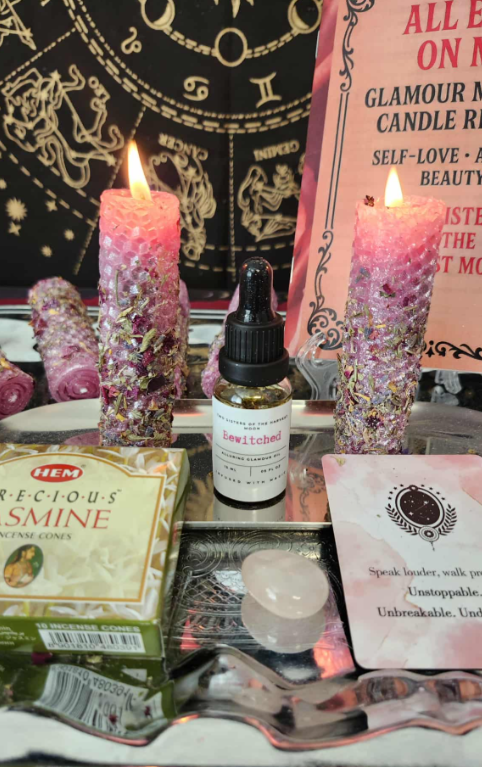 All Eyes On Me Glamour Ritual Kit for Radiance &amp; Confidence - Crafted for Attention, Allure and Romantic Power