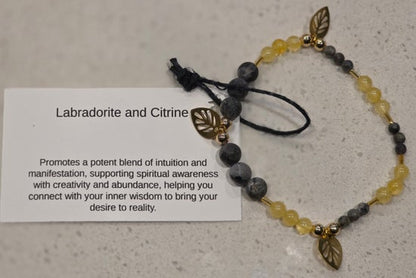 Citrine/ Labradorite