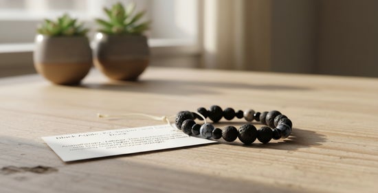 Black Agate/ K2 Jasper/ Lava Rock