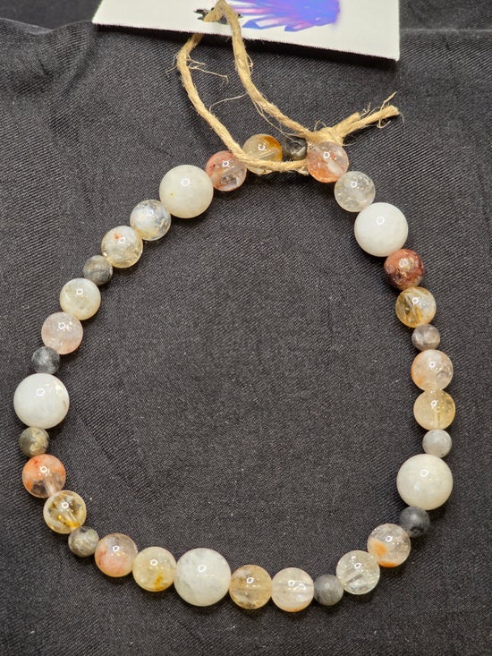 Citrine/ Labradorite/ Rainbow Moonstone