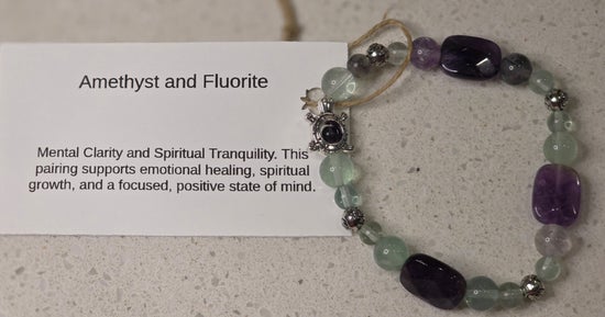 Amethyst/ Fluorite