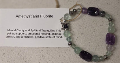 Amethyst/ Fluorite