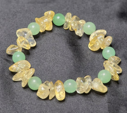 Citrine/ Green Aventurine