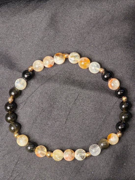 Citrine/ Golden Sheen Obsidian