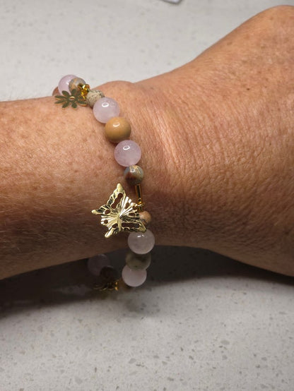 Aqua Terra Jasper/ Rose Quartz/A