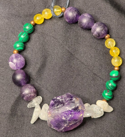 Amethyst/ Citrine/ Clear Quartz/ Malachite
