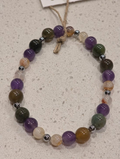 Amethyst/ Citrine/ Hematite/ Indian Agate
