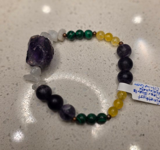 Amethyst/ Citrine/ Clear Quartz/ Malachite