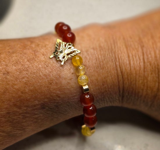 Carnelian/ Citrine/B