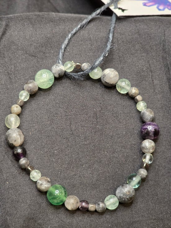 Fluorite/ Hematite/ Labradorite