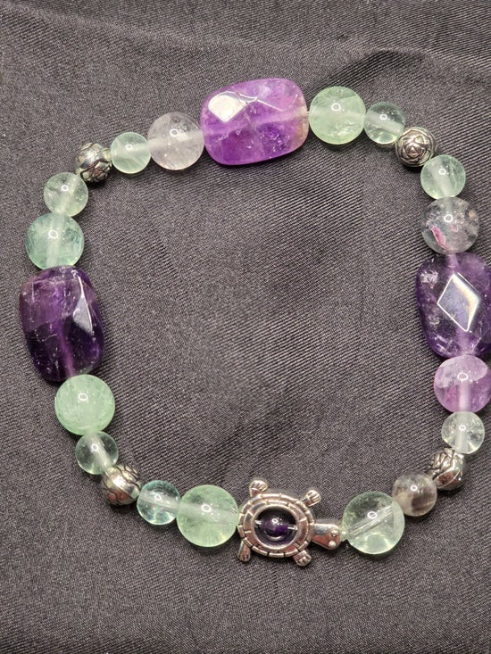 Amethyst/ Fluorite