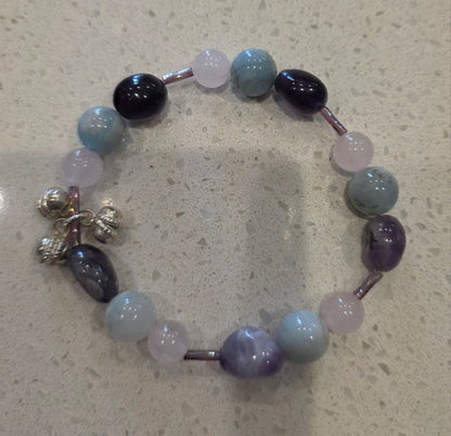 Amethyst/ Aquamarine/ Rose Quartz