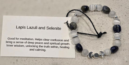 Lapis Lazuli/ Selenite/A
