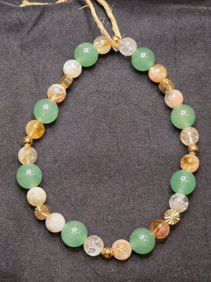 Citrine/ Green Aventurine/A