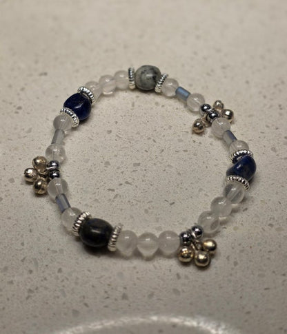 Clear Quartz/ Lapis Lazuli