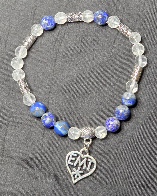 Clear Quartz/ Lapis Lazuli