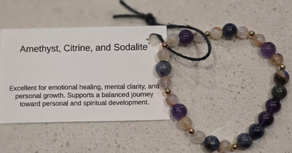 Amethyst/ Citrine/ Sodalite