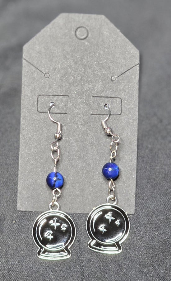 Mystical Earrings with Crystals
